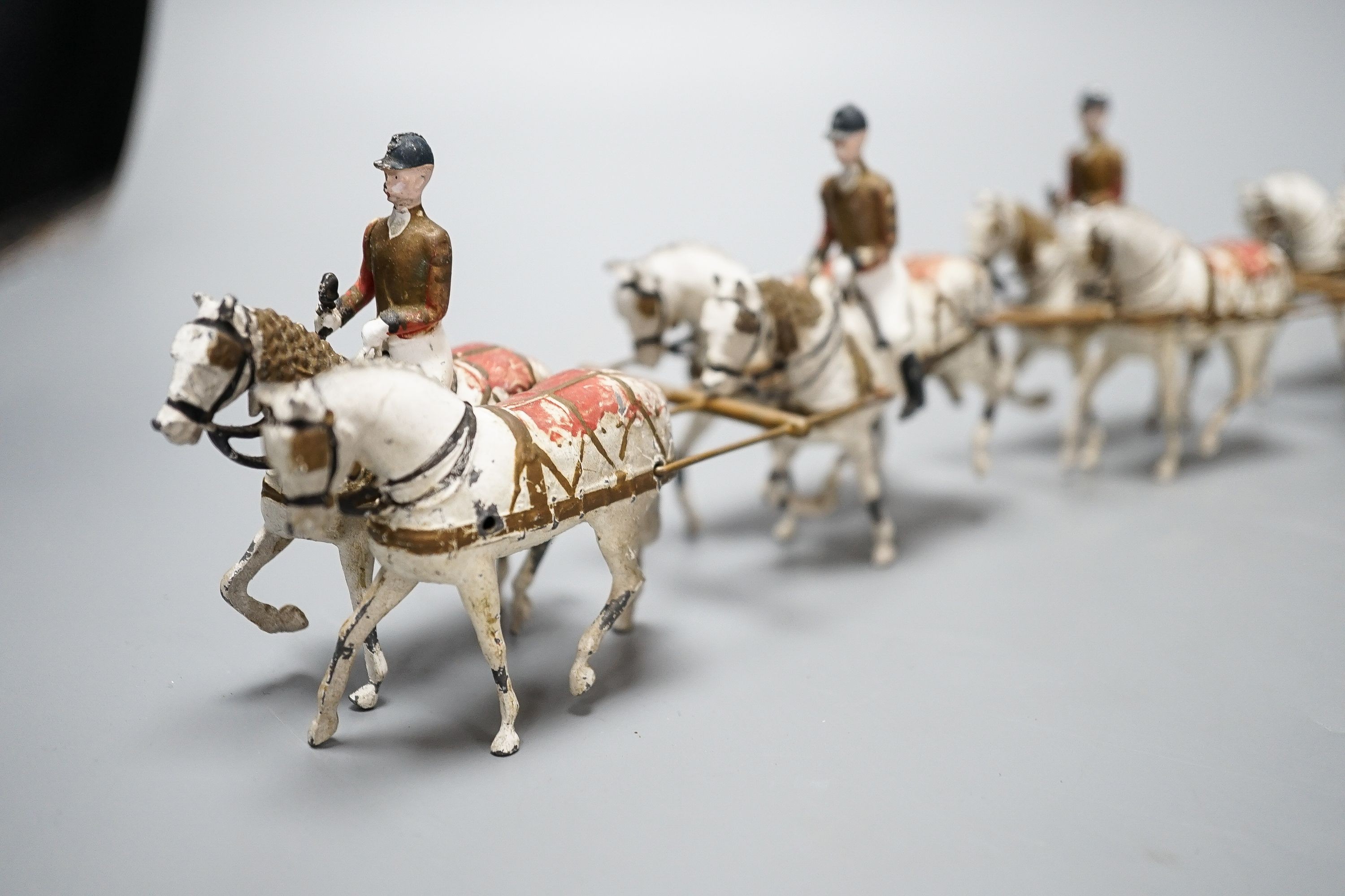 A Britains 40295 Queen Elizabeth II Coronational coach and horses, unboxed